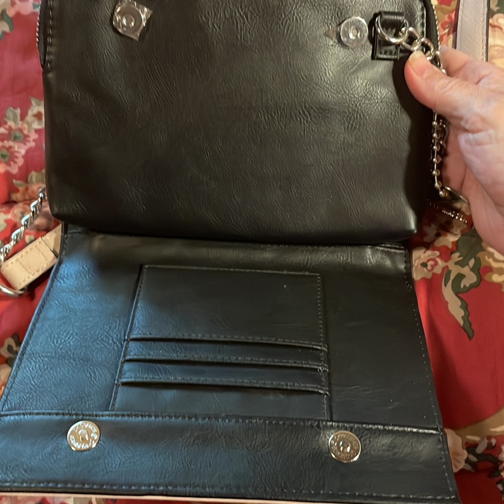 💗Steve Madden NWOT Blush Cream/Chain Crossbody - Picture 7 of 10